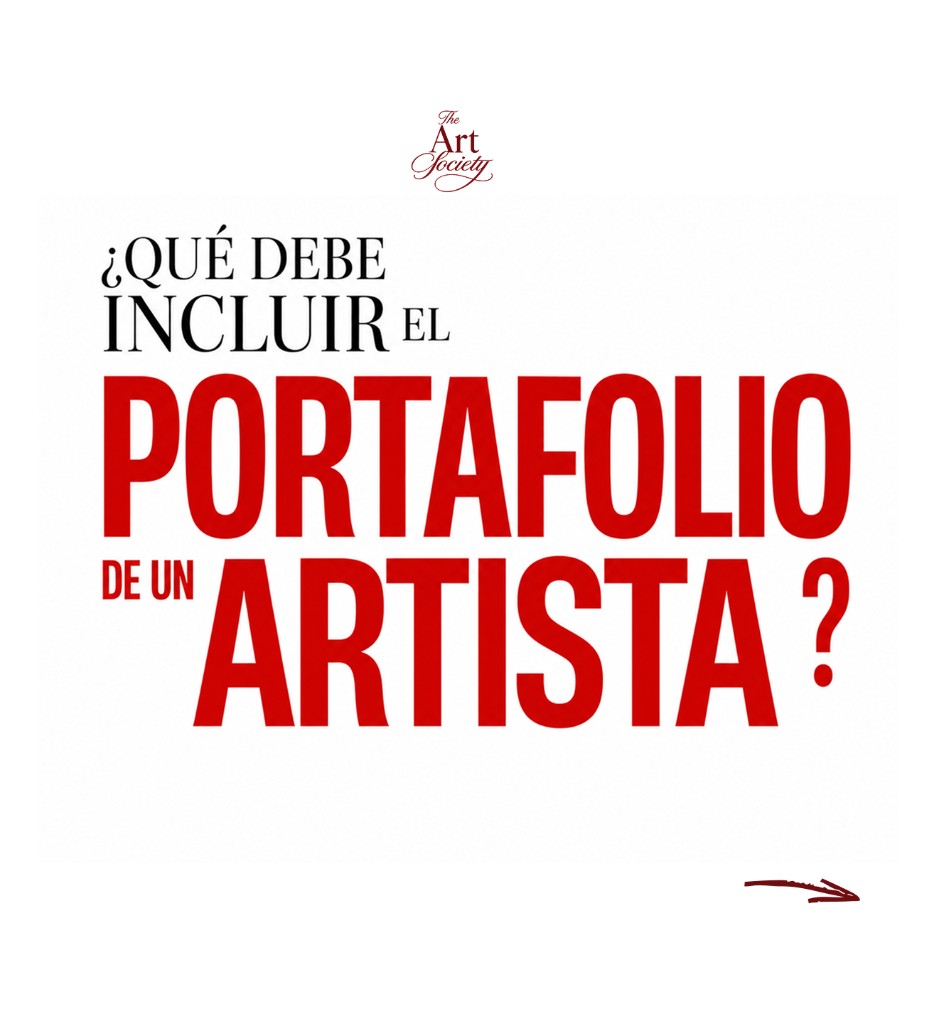 ¿Qué debe incluir el portafolio de un artista? — The Art Society